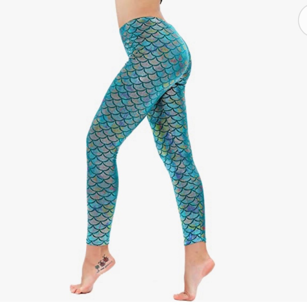 Mermaid Leggings - Adult L